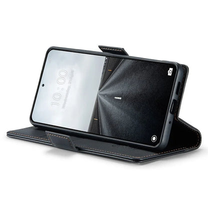 CASEME 023 Series For Xiaomi 14 Pro Case RFID Blocking Glossy Stand Phone Cover