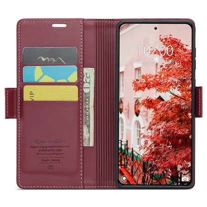 CASEME 023 Series For Xiaomi 14 Pro Case RFID Blocking Glossy Stand Phone Cover