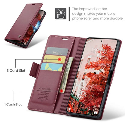 CASEME 023 Series For Xiaomi 14 Pro Case RFID Blocking Glossy Stand Phone Cover