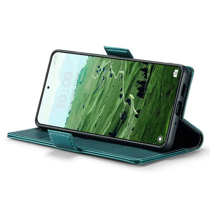CASEME 023 Series For Xiaomi 14 Pro Case RFID Blocking Glossy Stand Phone Cover