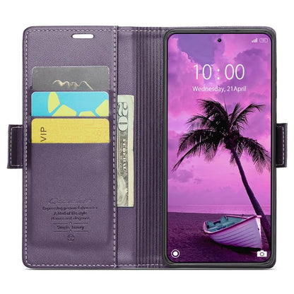 CASEME 023 Series For Xiaomi 14 Pro Case RFID Blocking Glossy Stand Phone Cover