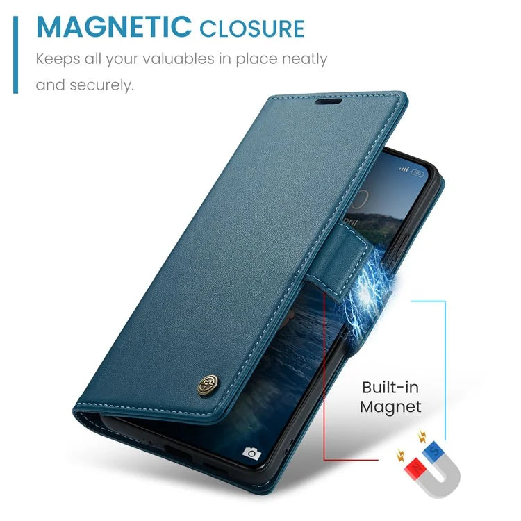 CASEME 023 Series For Xiaomi 14 Pro Case RFID Blocking Glossy Stand Phone Cover