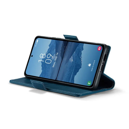 CASEME 023 Series For Samsung Galaxy A55 5G Magnetic Phone Case RFID Blocking Folio Stand Cover