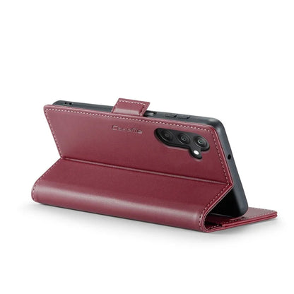 CASEME 023 Series For Samsung Galaxy A25 5G (Global) (161.0 x 76.5 x 8.3mm) Case RFID Blocking Leather Phone Cover