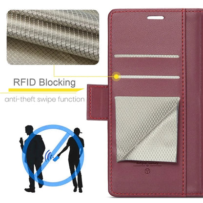 CASEME 023 Series For Samsung Galaxy A05s 4G Case RFID Blocking 3 Card Slots Phone Cover