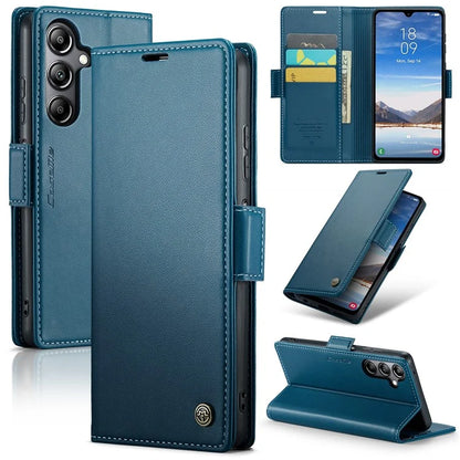 CASEME 023 Series For Samsung Galaxy A05s 4G Case RFID Blocking 3 Card Slots Phone Cover