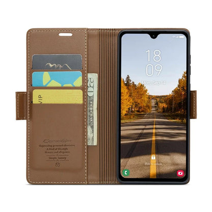 CASEME 023 Series For Samsung Galaxy A05s 4G Case RFID Blocking 3 Card Slots Phone Cover