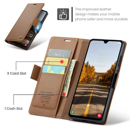 CASEME 023 Series For Samsung Galaxy A05s 4G Case RFID Blocking 3 Card Slots Phone Cover