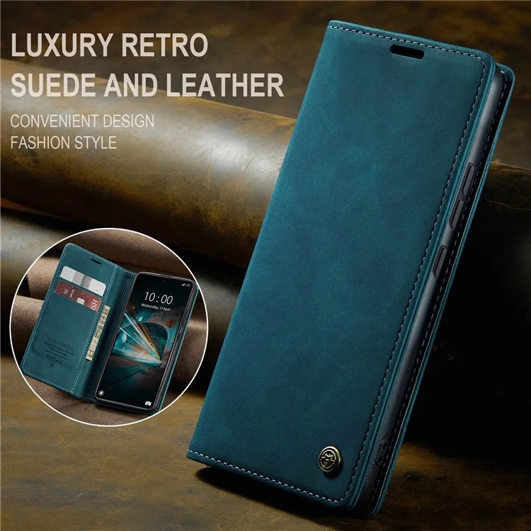CASEME 013 Series For Xiaomi 14 Case Automatic Closing Stand Shockproof Phone Cover