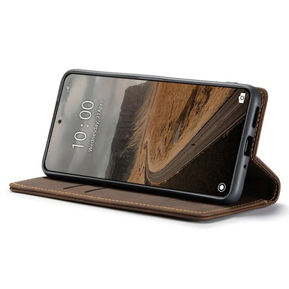CASEME 013 Series For Xiaomi 14 Case Automatic Closing Stand Shockproof Phone Cover