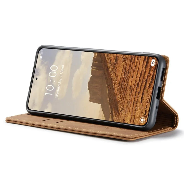 CASEME 013 Series For Xiaomi 14 Case Automatic Closing Stand Shockproof Phone Cover