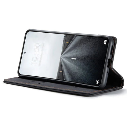 CASEME 013 Series For Xiaomi 14 Pro Case Leather Card Holder Phone Cover Business Style