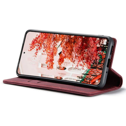CASEME 013 Series For Xiaomi 14 Pro Case Leather Card Holder Phone Cover Business Style