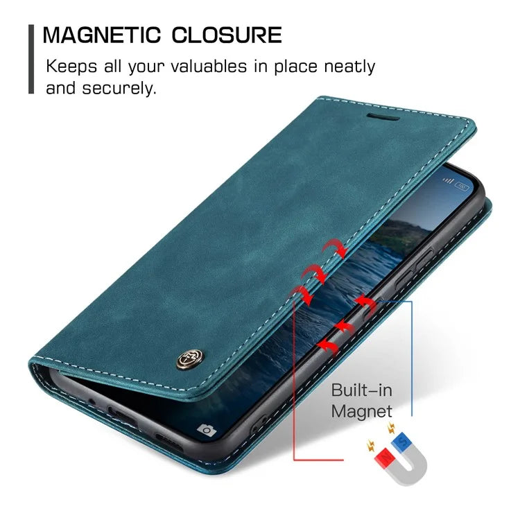 CASEME 013 Series For Xiaomi 14 Pro Case Leather Card Holder Phone Cover Business Style