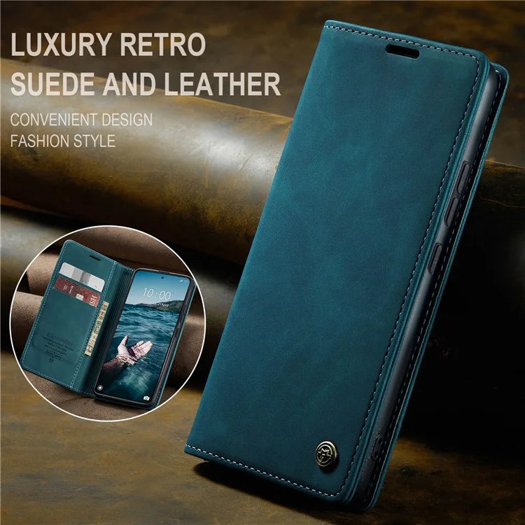 CASEME 013 Series For Xiaomi 14 Pro Case Leather Card Holder Phone Cover Business Style