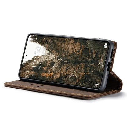 CASEME 013 Series For Xiaomi 14 Pro Case Leather Card Holder Phone Cover Business Style