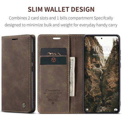 CASEME 013 Series For Xiaomi 14 Pro Case Leather Card Holder Phone Cover Business Style