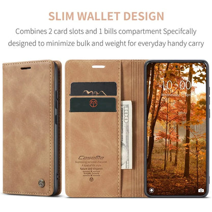 CASEME 013 Series For Xiaomi 14 Pro Case Leather Card Holder Phone Cover Business Style