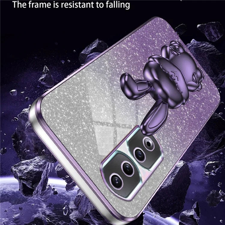 For Honor 90 Pro Case Cute Rabbit Shockproof Kickstand Phone Cover