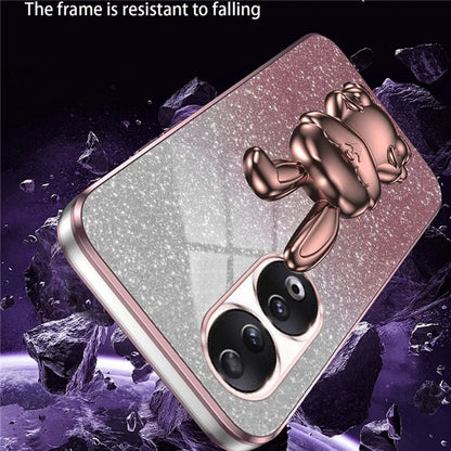 For Honor 90 Kickstand Case Cute Rabbit Protective Phone Cover