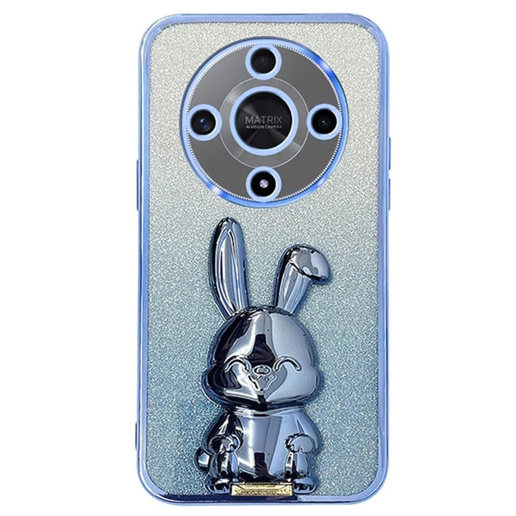 For Honor Magic6 Lite 5G / X9b 5G Case Cute Rabbit Shockproof Kickstand Phone Case