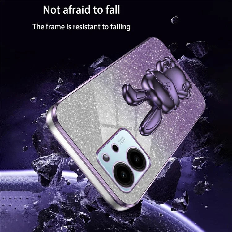 For Honor 80 SE 5G Kickstand Case Cute Rabbit Protective Slim Phone Shell