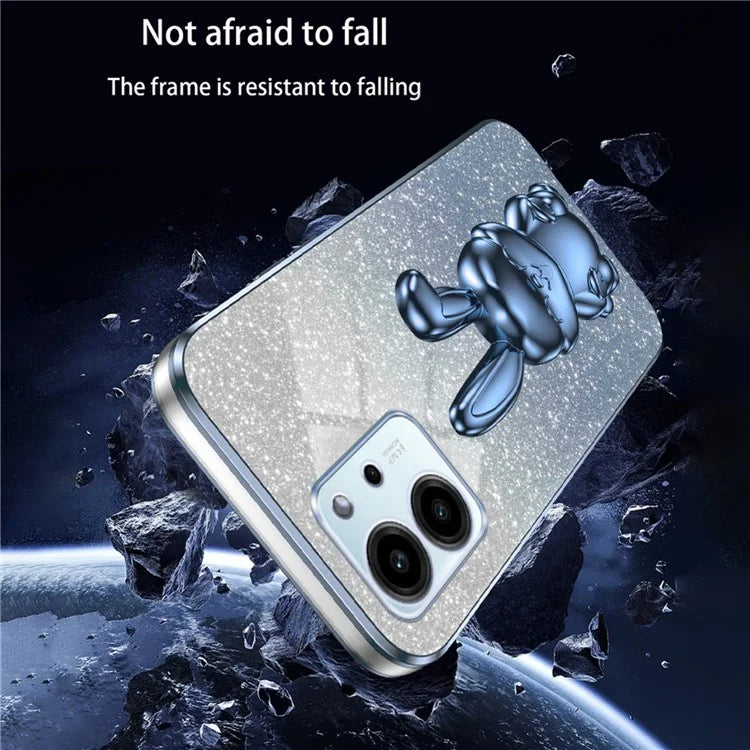 For Honor 80 SE 5G Kickstand Case Cute Rabbit Protective Slim Phone Shell
