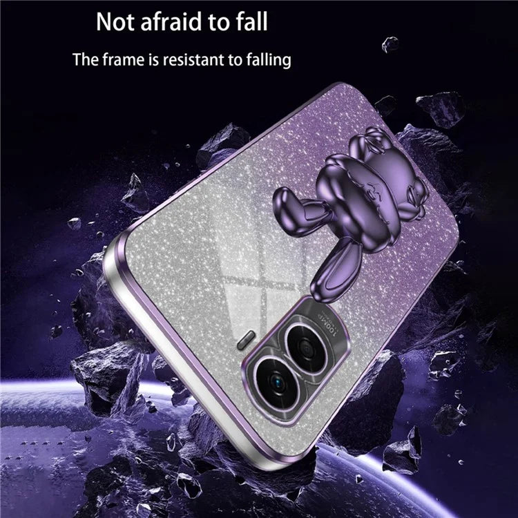 For Honor X50i 5G Kickstand Case Cute Rabbit Anti-Drop Slim Phone Case