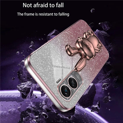 For Honor X50i 5G Kickstand Case Cute Rabbit Anti-Drop Slim Phone Case