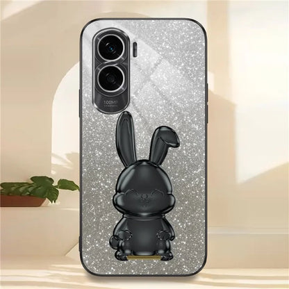 For Honor X50i 5G Kickstand Case Cute Rabbit Anti-Drop Slim Phone Case
