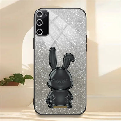 For Samsung Galaxy S20 FE / S20 FE 5G / S20 FE 2022 / S20 Lite Case Glitter Anti-drop Phone Kickstand Cover