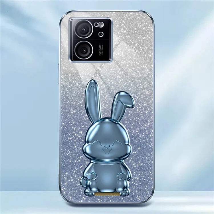 Case for Xiaomi 13T / Redmi K60 Ultra PC+TPU Lovely Rabbit Anti-scratch Phone Cover