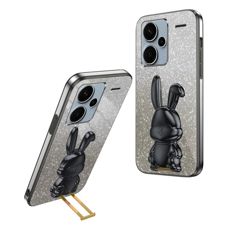 For Xiaomi Redmi Note 13 Pro+ 5G PC+TPU Mobile Phone Case Support Kickstand Cover