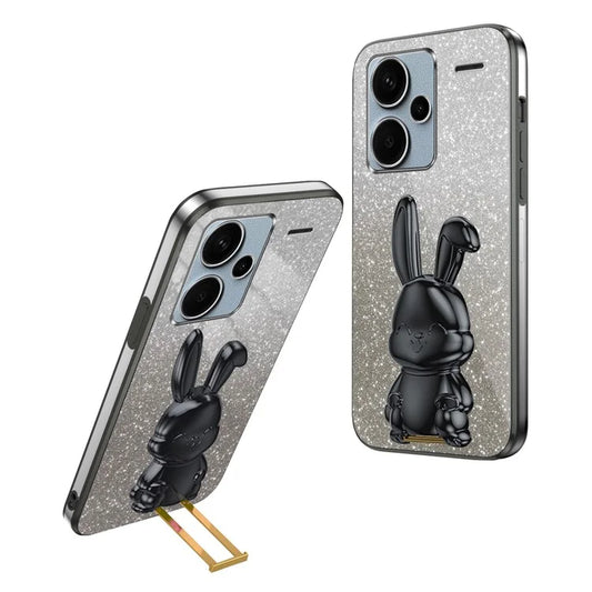 For Xiaomi Redmi Note 13 Pro+ 5G PC+TPU Mobile Phone Case Support Kickstand Cover