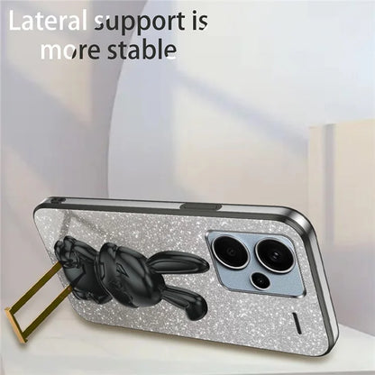 For Xiaomi Redmi Note 13 Pro+ 5G PC+TPU Mobile Phone Case Support Kickstand Cover