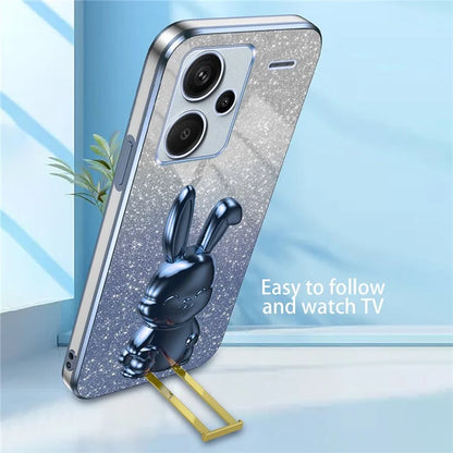 For Xiaomi Redmi Note 13 Pro+ 5G PC+TPU Mobile Phone Case Support Kickstand Cover