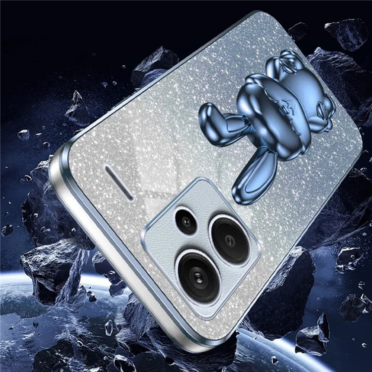 For Xiaomi Redmi Note 13 Pro+ 5G PC+TPU Mobile Phone Case Support Kickstand Cover