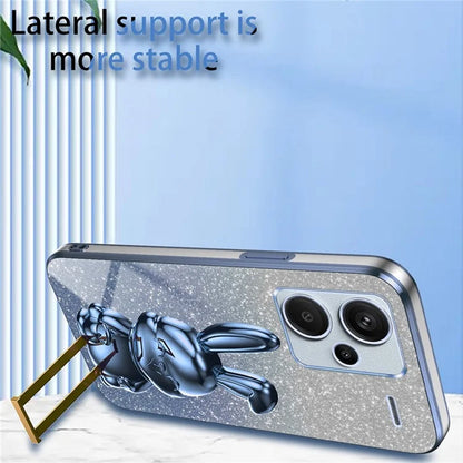 For Xiaomi Redmi Note 13 Pro+ 5G PC+TPU Mobile Phone Case Support Kickstand Cover