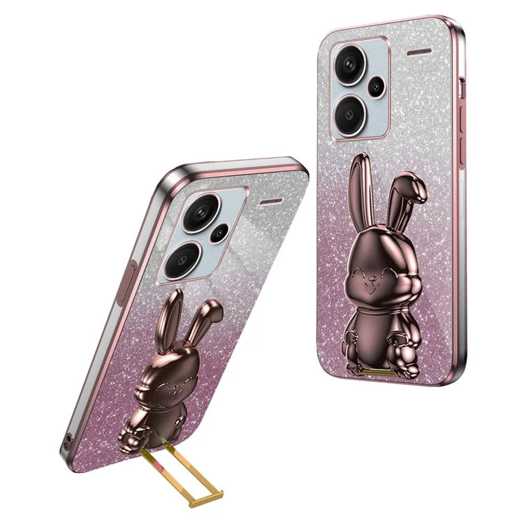 For Xiaomi Redmi Note 13 Pro+ 5G PC+TPU Mobile Phone Case Support Kickstand Cover