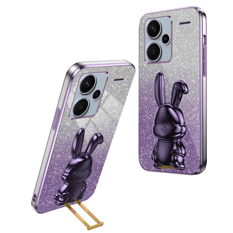 For Xiaomi Redmi Note 13 Pro+ 5G PC+TPU Mobile Phone Case Support Kickstand Cover
