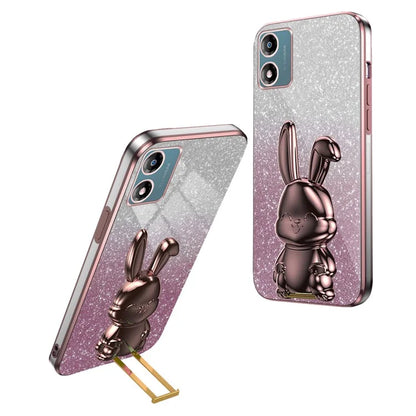 Back Cover for Motorola Moto E13 4G , Drop Resistant PC+TPU Phone Case with Kickstand