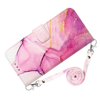 For Samsung Galaxy S24 Wallet Phone Case Marble Pattern Leather Flip Cover