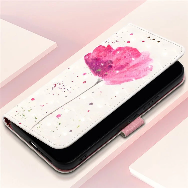 YB Pattern Printing Leather Series-2 For Xiaomi Redmi 13C 4G / Poco C65 4G Case Wallet Phone Cover