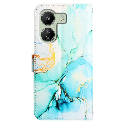 YB Pattern Printing Leather Series-5 For Xiaomi Redmi 13C 4G / Poco C65 4G Case Leather Wallet Phone Cover