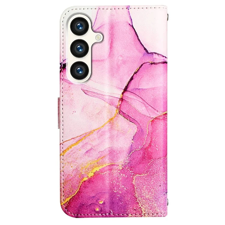 For Samsung Galaxy S24+ Protective Wallet Case Leather Phone Cover
