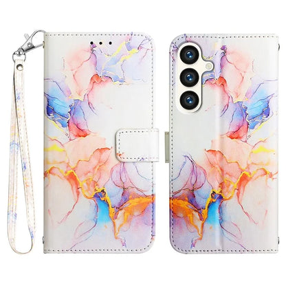 For Samsung Galaxy S24+ Protective Wallet Case Leather Phone Cover