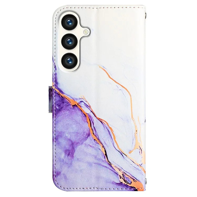 For Samsung Galaxy S24+ Protective Wallet Case Leather Phone Cover