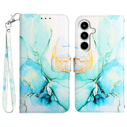 For Samsung Galaxy A35 5G Leather Case Anti-Drop Marble Pattern Wallet Phone Cover