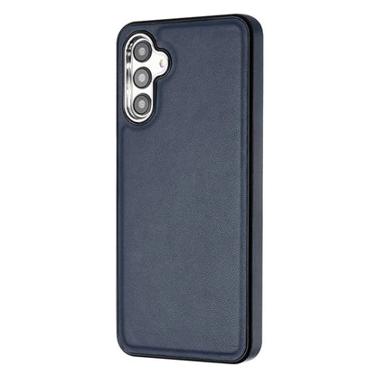YB Leather Coating Series-6 For Samsung Galaxy A24 4G (162.1 x 77.6 x 8.3mm) Case Leather Coated TPU Fashion Phone Cover