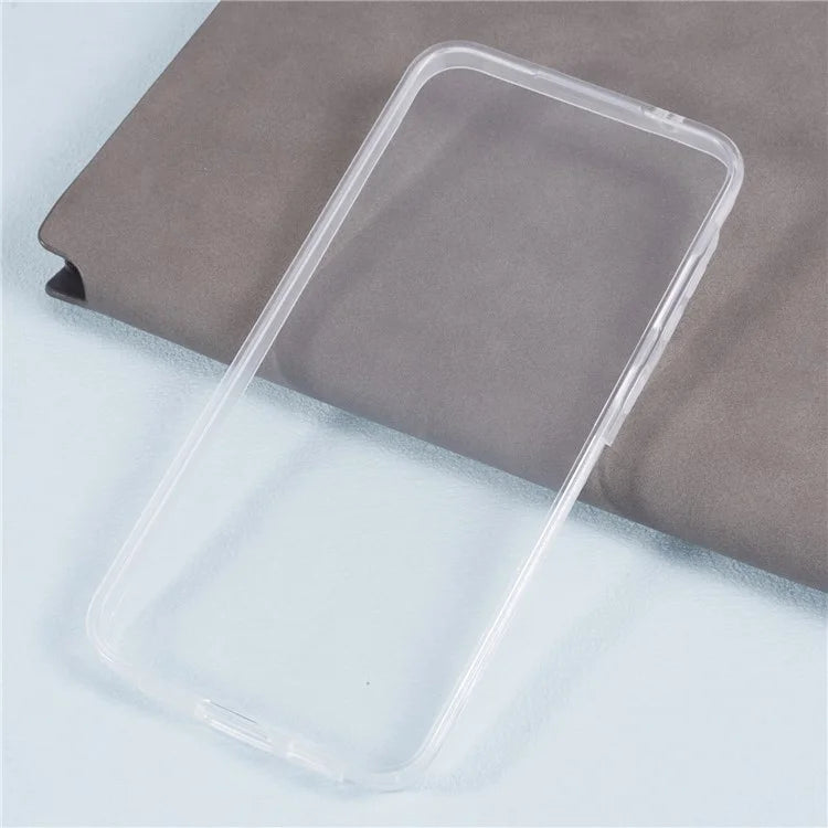 For Samsung Galaxy A55 5G Case Acrylic + TPU Anti-drop Clear Phone Cover with PET Film